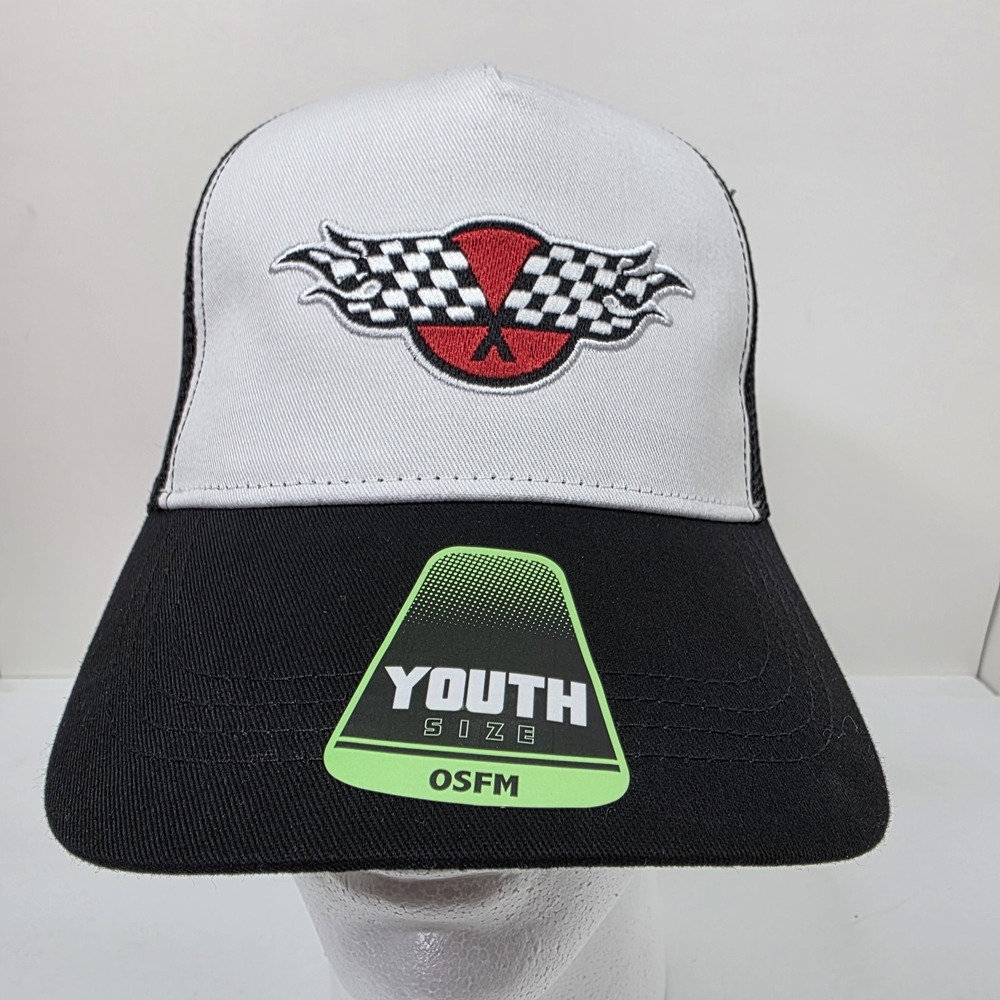 Hot Wheels Snapback Hat Cap Black, White Hot Wheels‎ Logo Kids Adults Unisex